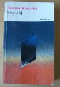 Zdjęcie nr 1 okładki Różewicz Tadeusz Niepokój. /Kolekcja Polskiej Literatury Współczesnej/