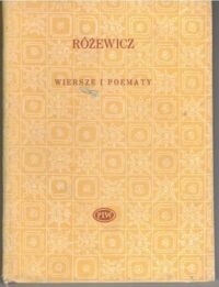 Miniatura okładki Różewicz Tadeusz Wiersze i poematy. /Biblioteka Poetów/