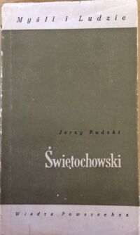 Miniatura okładki Rudzki Jerzy Świętochowski. /Myśli i Ludzie/