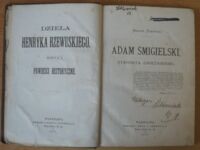 Zdjęcie nr 2 okładki Rzewuski Henryk Adam Śmigielski. Starosta gnieźnieński. /Dzieła Henryka Rzewuskiego. Serya I. Powieści historyczne/ 