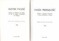 Miniatura okładki Schletz Alfons C.M. ks. /red./ Nasza przeszłość XXI. Studia z dziejów Kościoła i kultury katolickiej w Polsce.