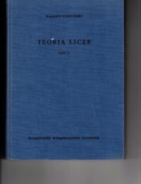 Miniatura okładki Sierpiński Wacław Teoria liczb. Część II. 