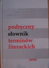 Miniatura okładki Sławiński Janusz /red./ Podręczny słownik terminów literackich.