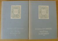 Miniatura okładki Smolka Stanisław Polityka Lubeckiego przed Powstaniem Listopadowym. Tom I-II. /Klasycy Historiografii/