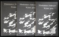 Miniatura okładki Sołowjow Włodzimierz Wybór pism. Tom I-III. Tom I: Duchowe podstawy życia. Listy paschalne. O pokusach. O falsyfikatach. Tom II: Trzy rozmowy 1899-1900. Tom III: Ogólny sens sztuki. Dramat życiowy Platona. Los Puszkina. Lermontow. Trzy mowy ku pamięci Dostojewskiego. Literatura czy prawda? Mickiewicz.