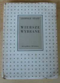 Miniatura okładki Staff Leopold Wiersze wybrane.