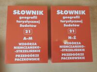 Miniatura okładki Staffa Marek /red./ Wzgórza Niemczańsko-Strzelińskie, Pogórze Paczkowskie. /Słownik Geografii Turystycznej Sudetów Tom 21 A-M, N-Ż/