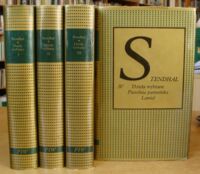Miniatura okładki Stendhal Dzieła wybrane. Tom I-IV. T.I. O miłości. Pamiętnik egotysty. Życie Henryka Brulard. T.II. Czerwone i czarne. Kroniki włoskie. T.III. Lucjan Leuwen. T.IV. Pustelnia parmeńska. Lamiel. /Biblioteka Klasyków, tzw. Złota Seria/