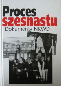 Miniatura okładki Strzałkowski Waldemar /przedmowa, wybór/ Proces szesnastu. Dokumenty NKWD. 