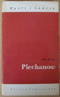 Miniatura okładki Światło Ruta Plechanow. /Myśli i Ludzie/