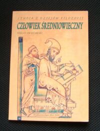 Miniatura okładki Swieżawski Stefan Człowiek średniowieczny. /Studia z dziejów filozofii/