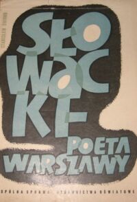 Miniatura okładki Świrko Stanisław Słowacki-poeta Warszawy.