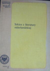 Miniatura okładki  Szkice z literatury niderlandzkiej. 