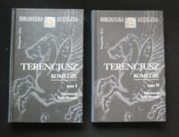 Miniatura okładki Terencjusz Komedie. Tom I-II. T.I. Dziewczyna z Andros. Za karę. Eunuch. T.II. Pasożyt Formion. Teściowa. Bracia. /Biblioteka Antyczna/