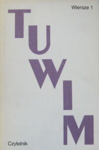 Miniatura okładki Tuwim Julian Wiersze. Tom I-II. /Pisma zebrane/