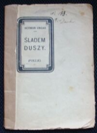 Miniatura okładki Ungar Herman śladem duszy(Poezje).