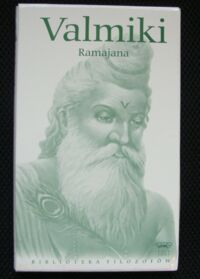 Miniatura okładki Valmiki Ramajana. /Biblioteka Filozofów. Tom 76/