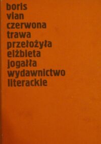 Miniatura okładki Vian Boris Czerwona trawa.