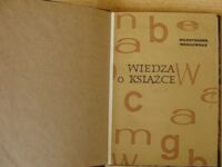 Miniatura okładki Wasilewska  Władysława Wiedza o książce.