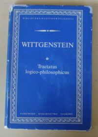 Miniatura okładki Wittgenstein Ludwig Tractatus logico-philosophicus. /Biblioteka Klasyków Filozofii/