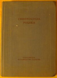 Miniatura okładki Włodarski Bronisław /red./ Chronologia polska. /Nauki pomocnicze historii/