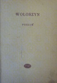 Miniatura okładki Wołoszyn Maksymilian Poezje. /Biblioteka Poetów/