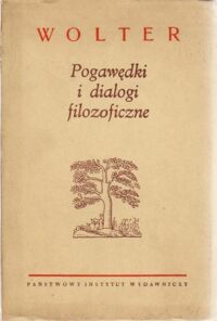 Miniatura okładki Wolter Pogawędki i dialogi.