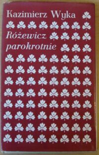 Miniatura okładki Wyka Kazimierz Różewicz parokrotnie.