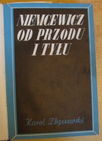 Zdjęcie nr 2 okładki Zbyszewski Karol Niemcewicz od przodu i tyłu.