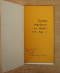 Miniatura okładki  Zegary popularne na Śląsku XIX-XX w.