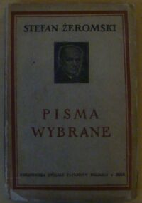 Miniatura okładki Żeromski Stefan Pisma wybrane.